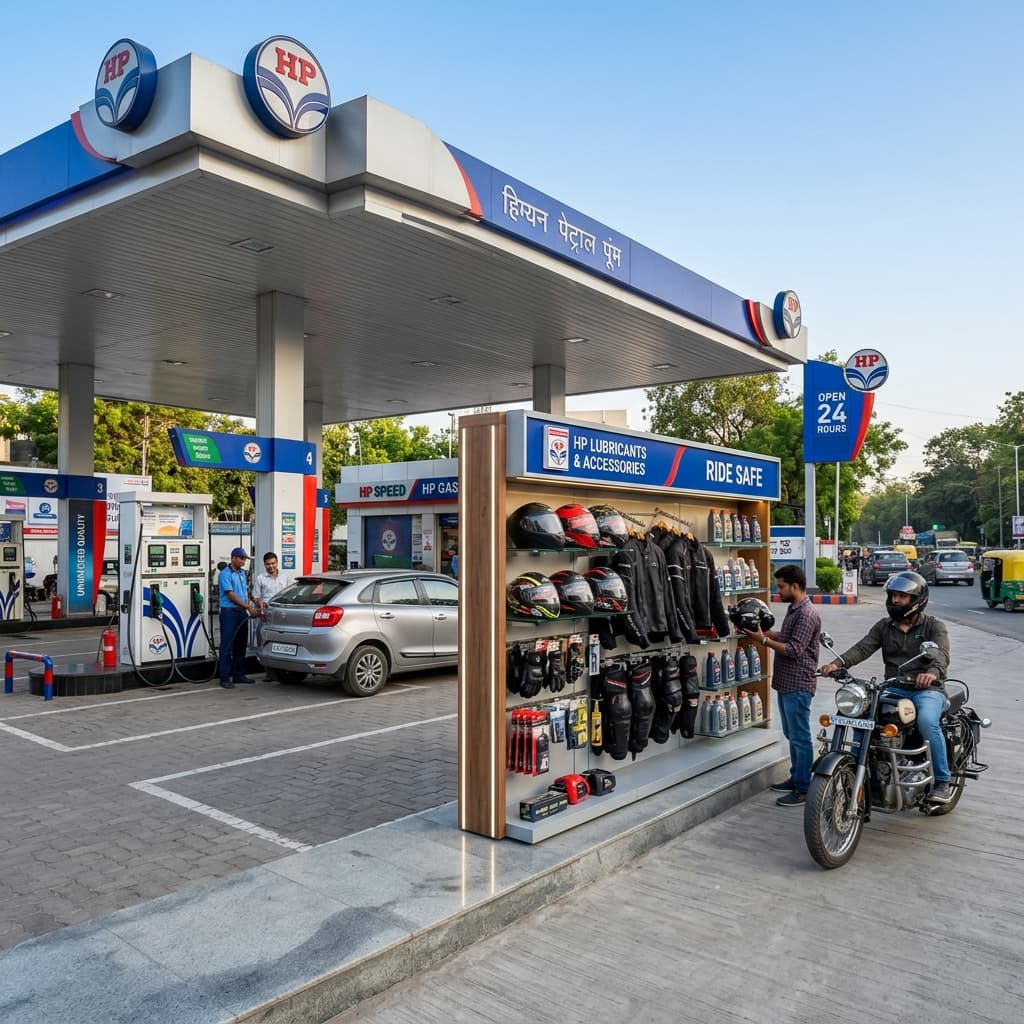 Petrol Bunk Retail Space